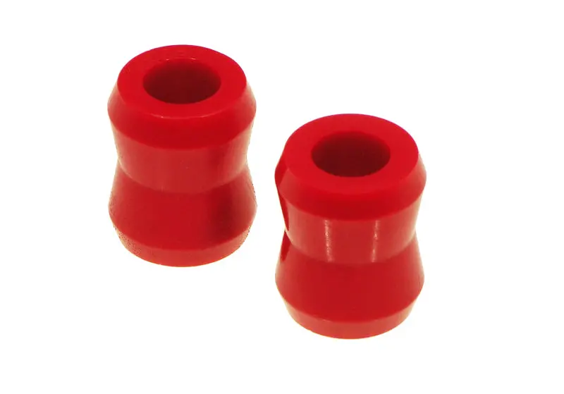 Prothane Red Hourglass Shock Bushings – 5/8" Inner Diameter, Universal Fit 1