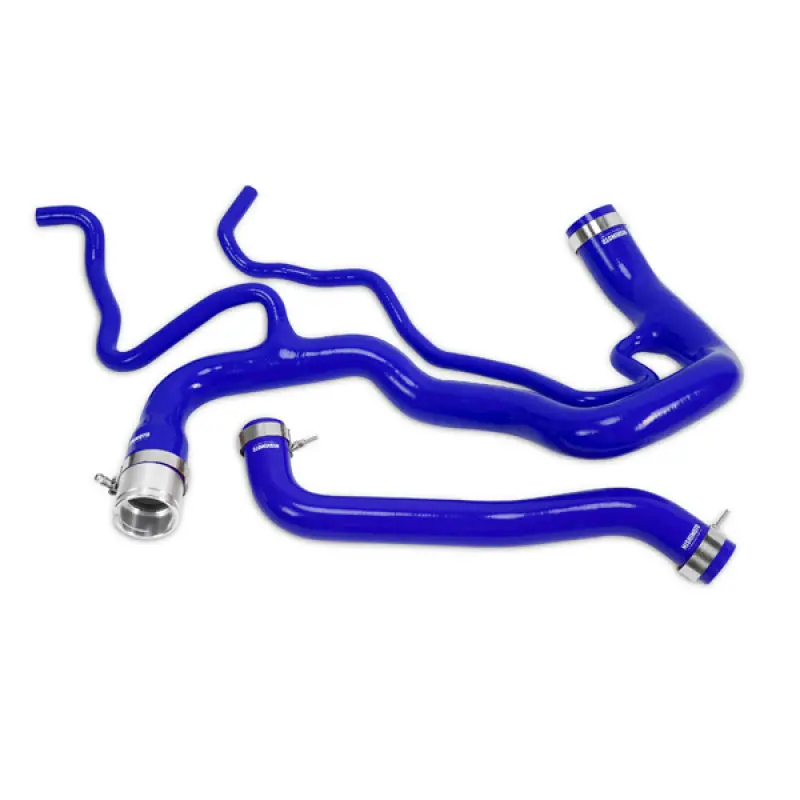 Mishimoto Blue Silicone Coolant Hose Kit For 2011+ Chevrolet Duramax 6.6L Diesel 1