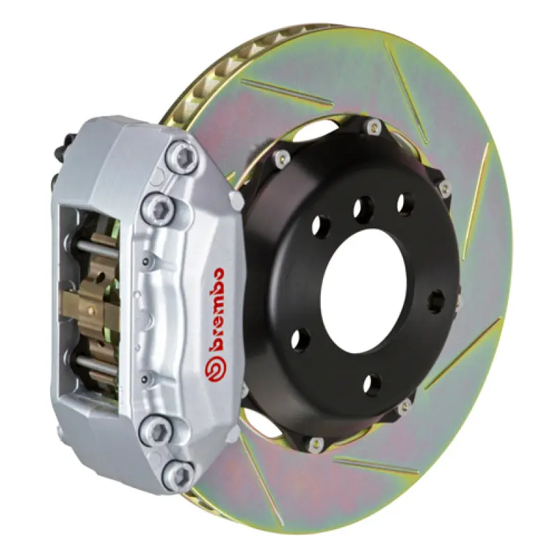 Brembo Gt Big Brake Kit – 4-Piston Front Calipers With Slotted 328X28Mm Two-Piece Rotors For 1996–2001 Audi A4 / 1998–2004 A6 2.8L 1