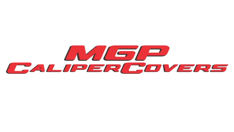 Mgp Red Caliper Covers For Acura Rdx – Front & Rear, Silver Lettering, Fits 18"+ Wheels 2