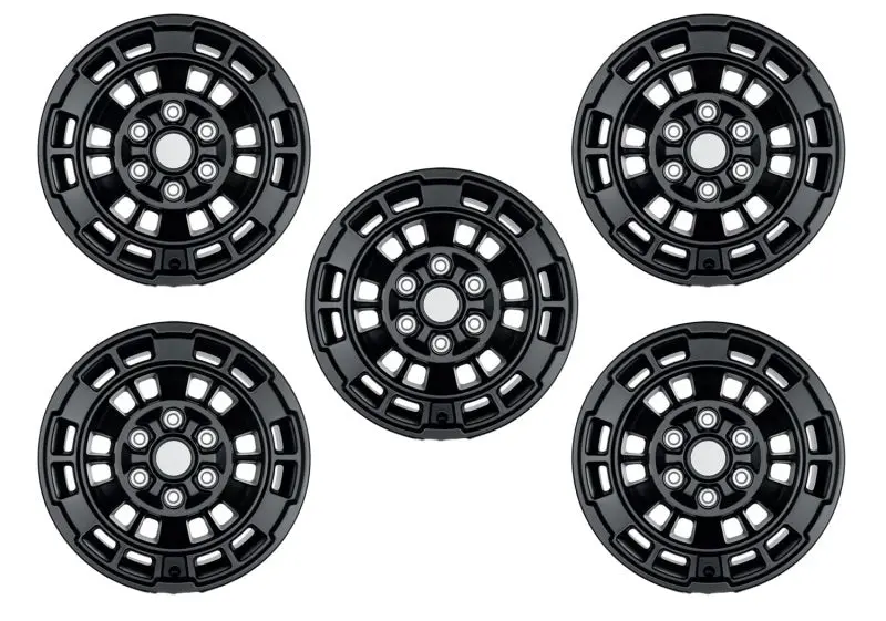 Ford Racing Matte Black Wheel Kit – 17X8.5 Inches For 2021–2024 Bronco 1
