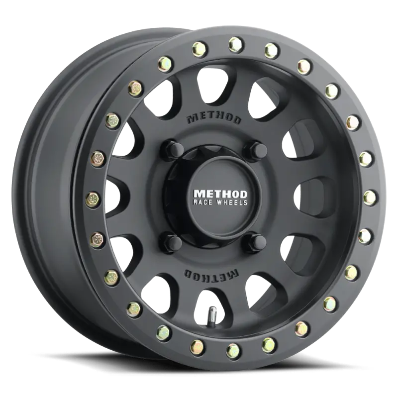 Method Mr401 Utv Beadlock Wheel – 15X10", +25Mm Offset, 6X139.7 Bolt Pattern, Matte Black 1