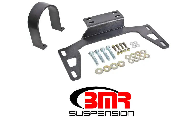 Bmr Driveshaft Safety Loop – Reinforced Front Loop In Black Hammertone For 2011–2014 S197 Mustang 1