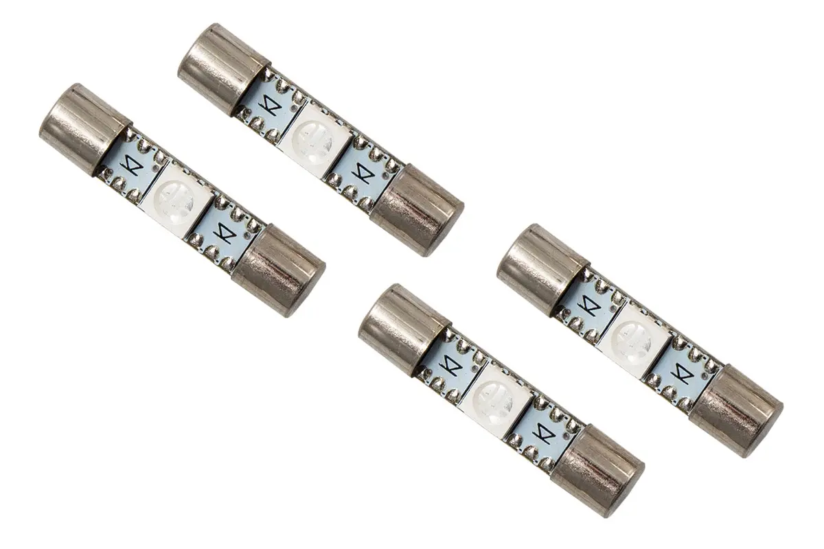 Diode Dynamics Smf1 28Mm Led Indicator Bulbs – Blue, Pack Of Four 1