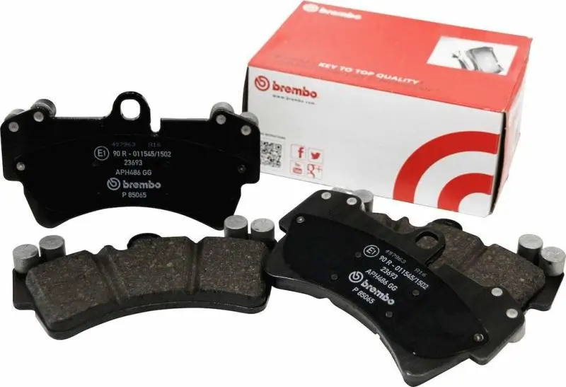 Brembo 06-09 Land Rover Range Rover/Range Rover Sport Front Premium Nao Ceramic Oe Equivalent Pad 1