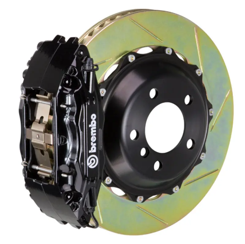 Brembo Gt Front Brake Kit For 1999–2005 Bmw 330I (Non-Xdrive) – 4-Piston Calipers, 355X32Mm Slotted Two-Piece Rotors 1